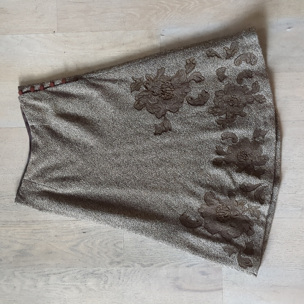Express Wool Blend Skirt